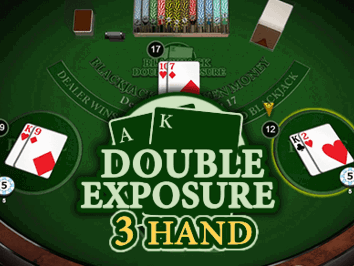Blackjack Double Exposure 3 Hand